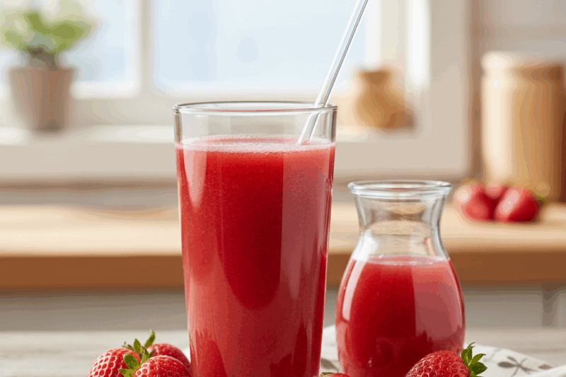 Strawberry Juice: 8 Health Benefits 🍓🥤